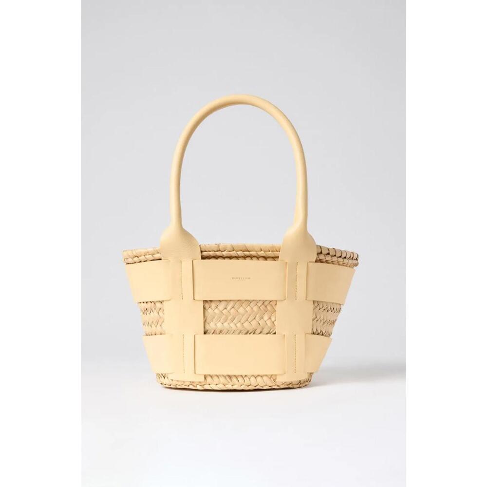 Demellier White Mini Santorini Bag
